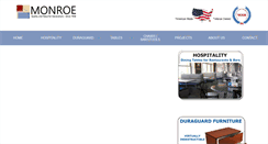 Desktop Screenshot of monroetable.com