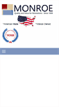 Mobile Screenshot of monroetable.com